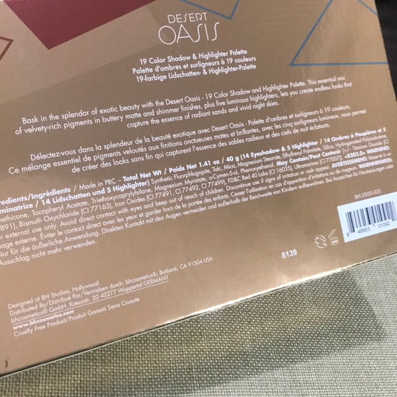 BH Cosmetics Desert Oasis Palette - Picture 6 of 6